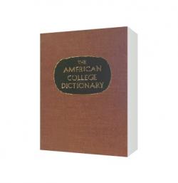 the american college dictionary - יד שניה